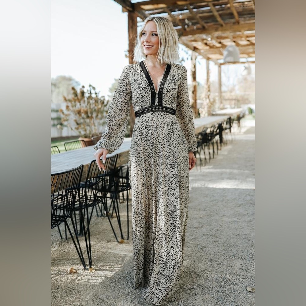 Baltic Born - Print Maxi Dress